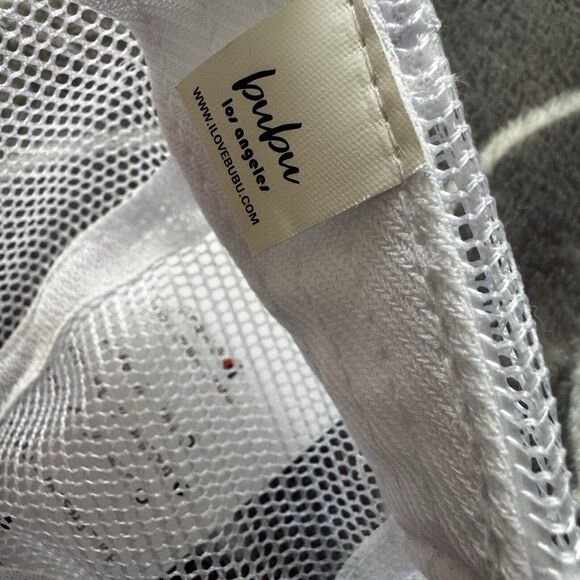 Bubu Take a Hike Mesh Style Hiking Snapback Trail Pink Trucker Hat - Picture 7 of 7